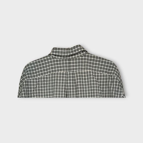 Mens Ralph Lauren BLAKE Black & White Checkered Long Sleeve Button Down Shirt XL - Picture 5 of 5